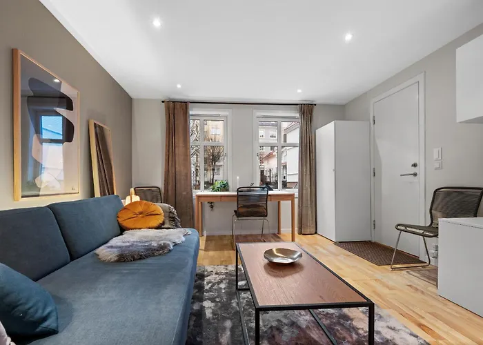 Апартаменты Modern In 1840-building At Nordnes Берген